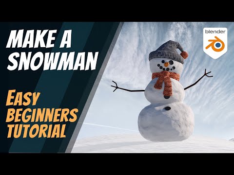 Create a snowman