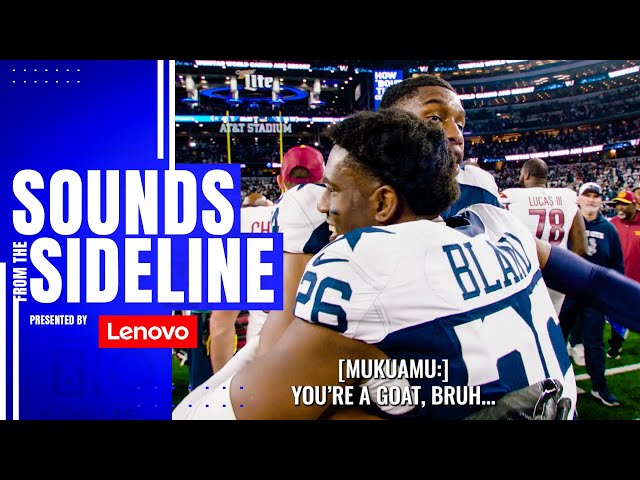 Sounds from the Sideline | #WASvsDAL | Dallas Cowboys 2023