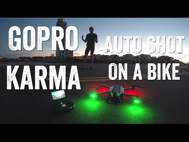 GOPRO KARMA: Auto Shot Modes On a Bike