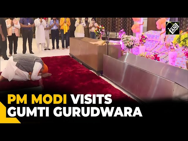 PM Modi visits Gumti Gurudwara in UP’s Kanpur