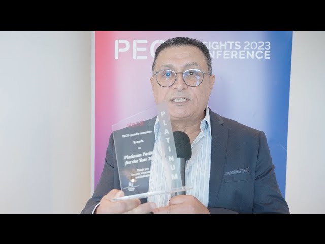 PECB Gala Ceremony 2023: E-Work as Platinum Partner of the Year