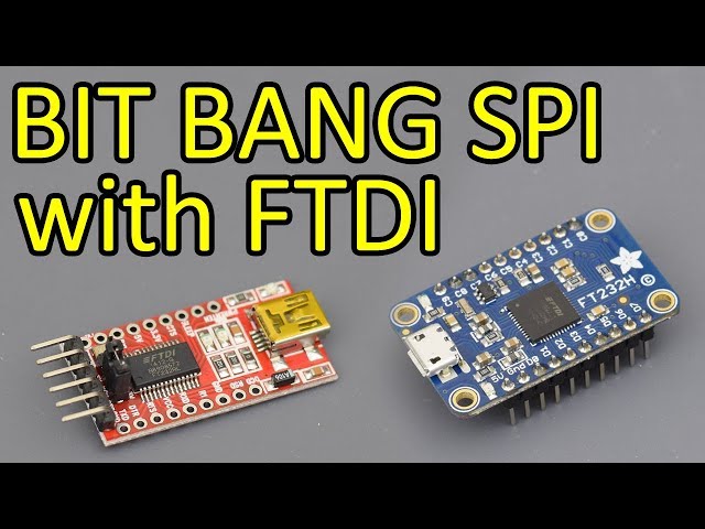 Bit Bang FT232 to Control SPI Devices