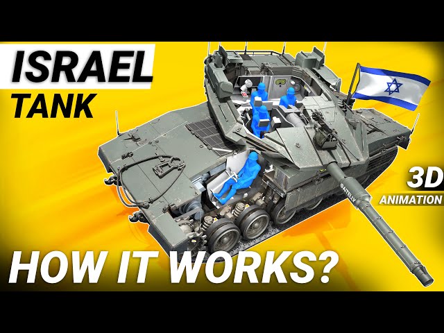 Israel Merkava Tank | Ground Operation Vehicle