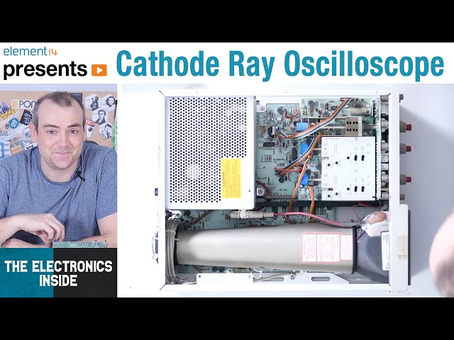 1980's Cathode Ray Oscilloscope Teardown - The Electronics Inside