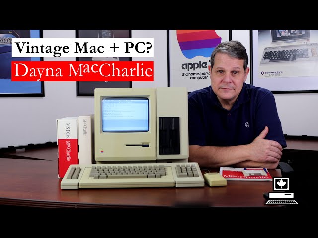 The Dayna MacCharlie: Combining the vintage Apple Macintosh with the IBM PC. #MARCHintosh #DOScember