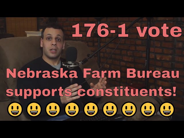 NEBRASKA FARM BUREAU SUPPORTS RIGHT TO REPAIR 176-1!