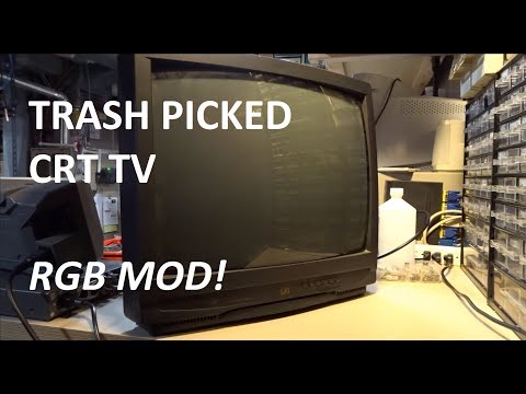Trash Picked TV RGB and Composite Mod