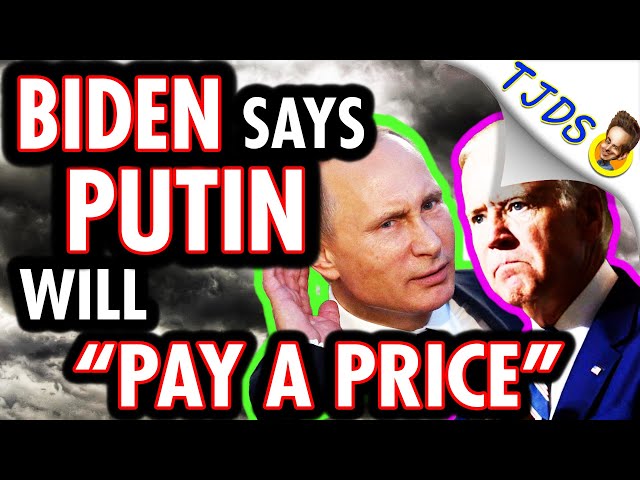 Warmonger Biden Unironically Calls Putin "A Killer"