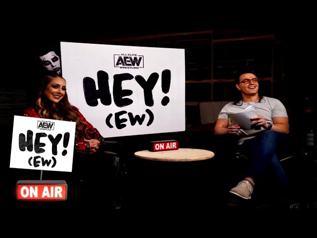 Was Dr. Britt Baker Impressed By RJ City's Cadillac of a Mouth + Danhausen?  | Hey! (EW), 4/24/22