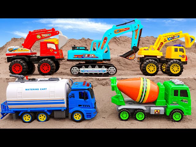 Concrete mixer truck, sand truck, excavator, crane truck, pool truck