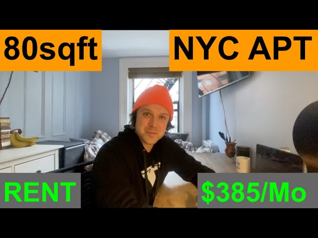 Tiny living in New York City- I live in an 80 sqft apartment for $385/month in downtown Manhattan.