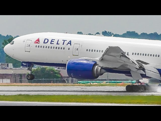 15 CLOSE UP MORNING LANDINGS At The WORLDS BUSIEST AIRPORT | Atlanta Airport Plane Spotting ATL