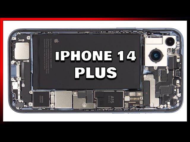 Apple iPhone 14 Plus Disassembly Teardown Repair Video Review