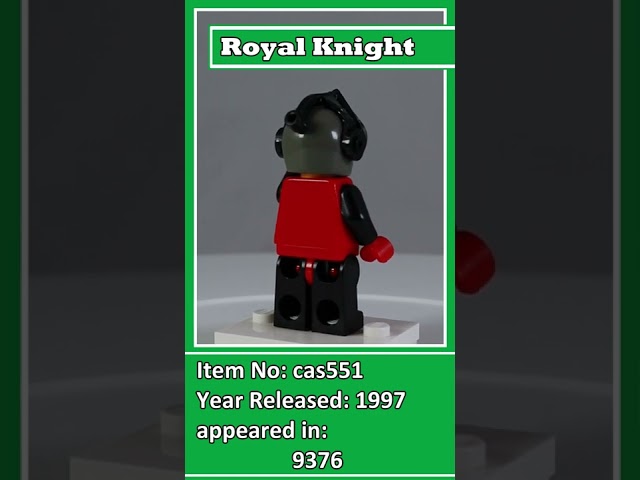 Shorts: LEGO® Minifigures Castle cas551 - Royal Knight #Castle #Knight