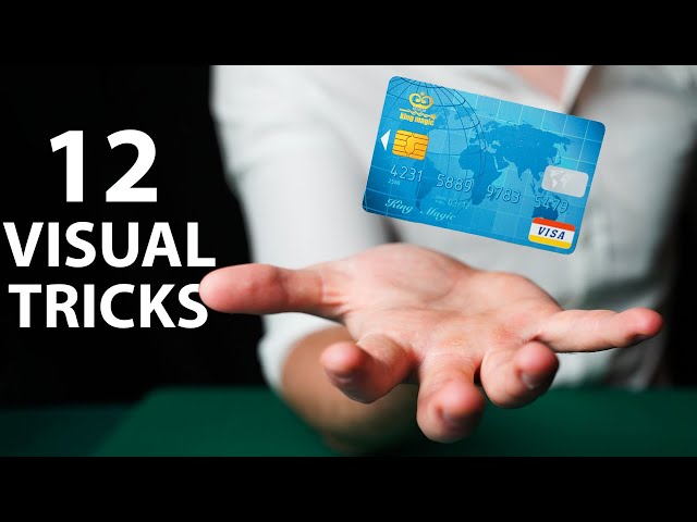 12 VISUAL Credit Card Magic Tricks Anyone Can Do | Revealed
