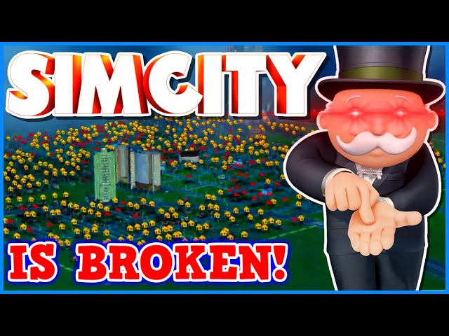 SimCity 2013 Is A Perfectly Balanced Game With No Exploits - The Worst Profitable City Is Broken