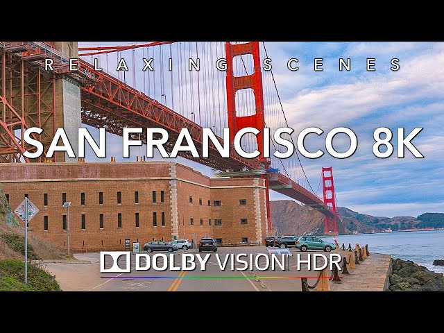 Driving San Francisco California 8K HDR Dolby Vision
