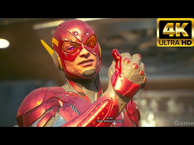 Evil Flash Rips Lex Luthor's Heart Out Scene - Suicide Squad Kill The Justice League (2024)