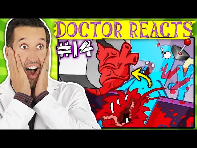 ER Doctor REACTS to Happy Tree Friends Injuries #14