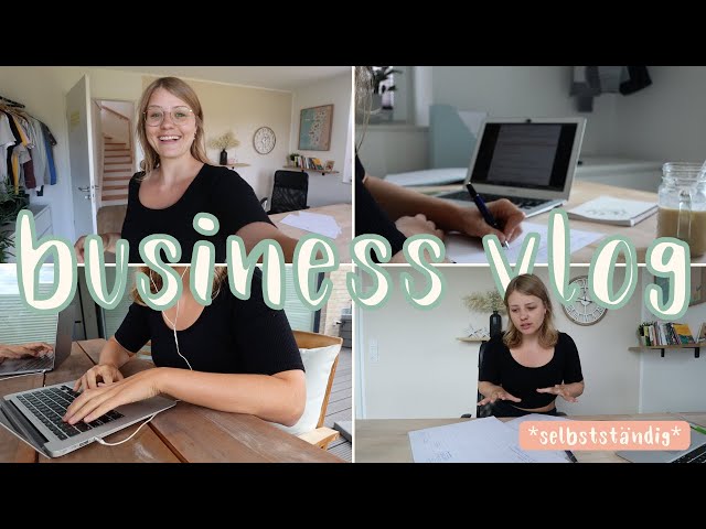 Eigene Produkte verbessern, neue Ideen finden & mich weiterbilden I Business Vlog