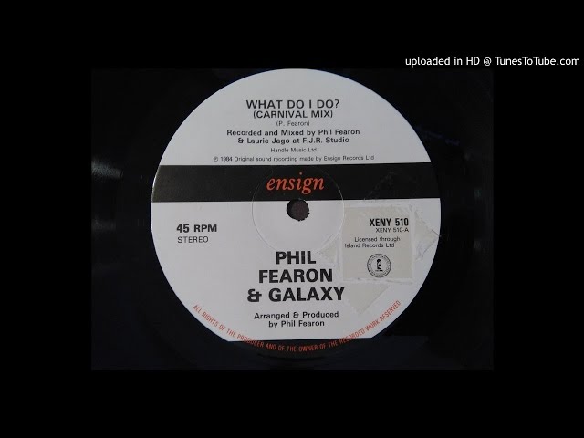 Phil Fearon & Galaxy - What Do I Do (Carnival Mix)