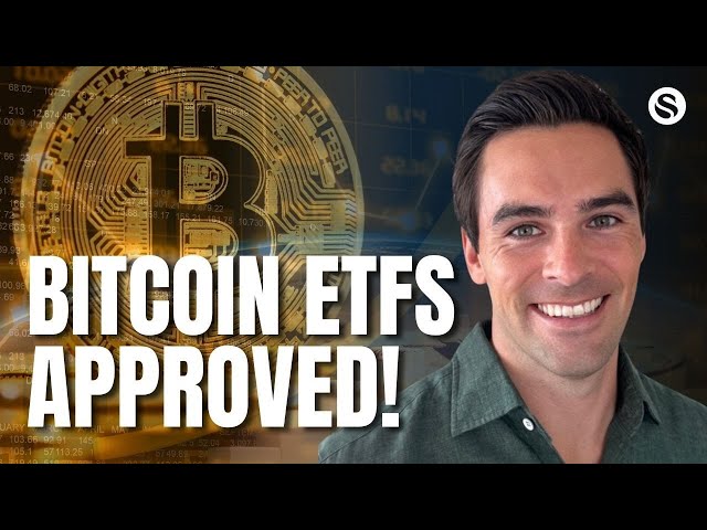 Bitcoin Spot ETFs Approved LIVE! Breaking News!