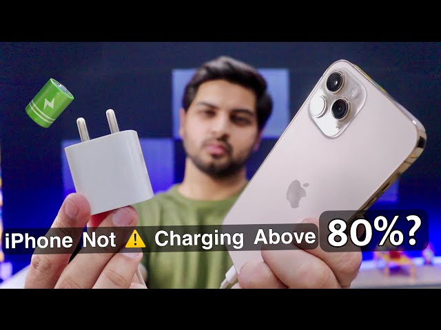 iPhone Not Charging Above 80% | How To Fix? | Hindi | Mohit Balani