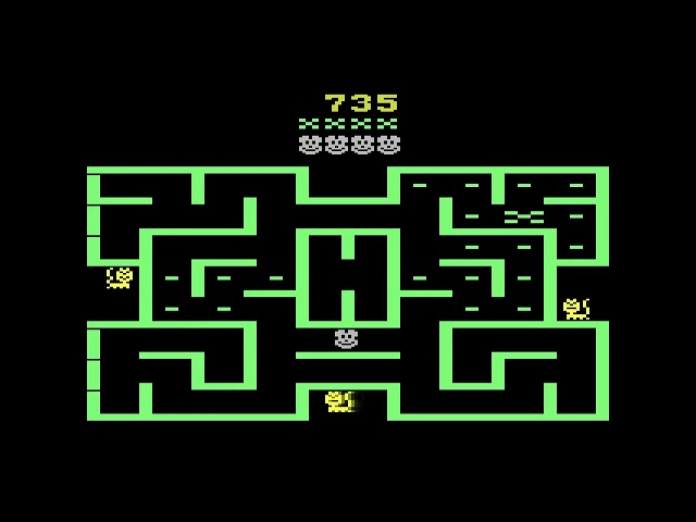 Mouse Trap (Atari 2600) Gameplay