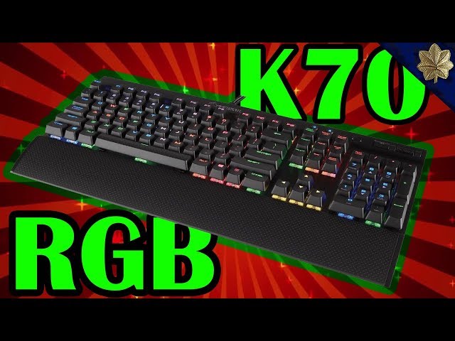 The Best RGB Gaming Keyboard | K70 RGB RAPIDFIRE REVIEW