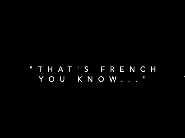 Duran Duran - "That's French You Know" WHOOOSH!  (Simon Le Bon)