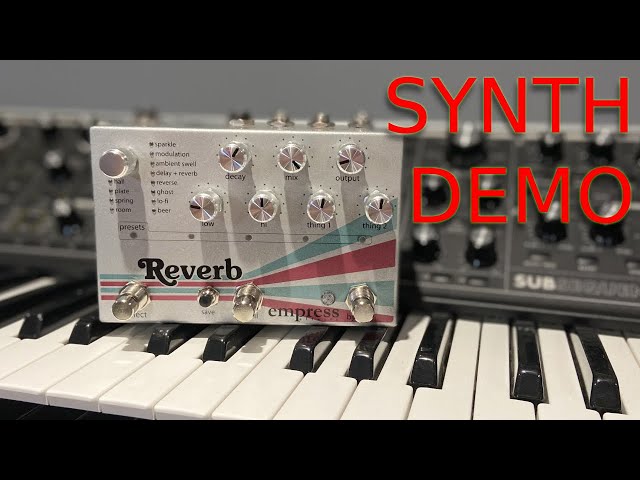 You Should Buy The Empress Reverb (Synth Demo)