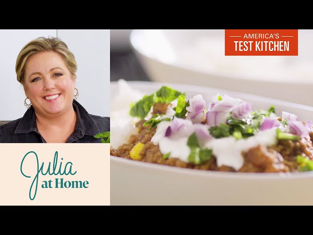 How to Make Southwestern Chili and Easy White Rice | Julia at Home
