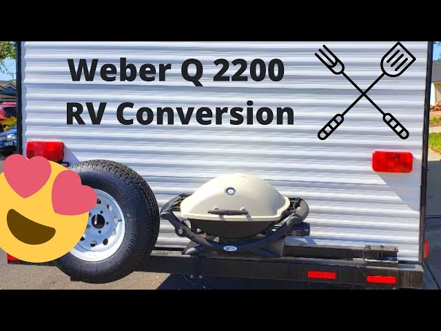 Weber Q 2200 Quick Connect Conversion For RV!