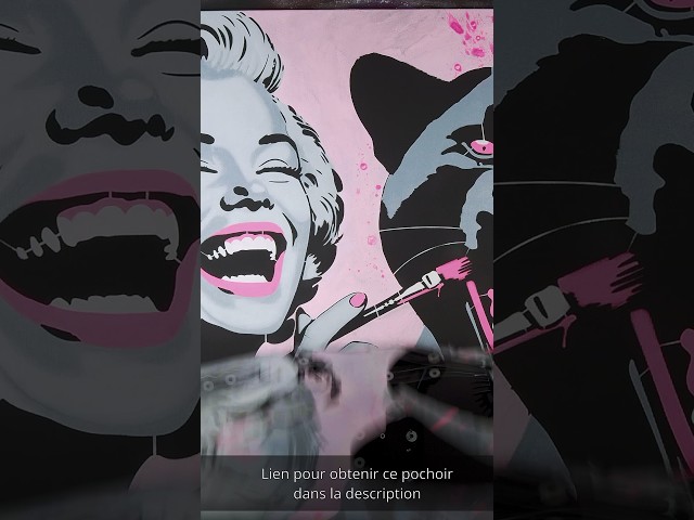 Instant Art: Marilyn & Her Pink Panther