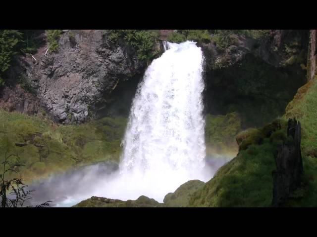 Very Relaxing 3 Hour Video of LARGE Waterfall