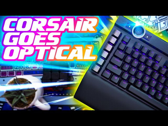 Corsair K100 OPX Optical Mechanical Review: FASTEST Gaming Keyboard??