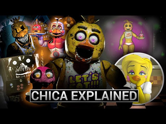 FNAF Animatronics Explained - CHICA (Five Nights at Freddys Facts)