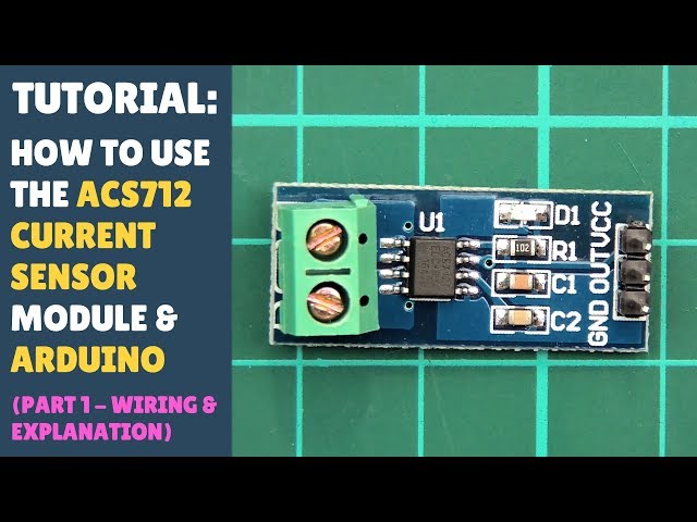 TUTORIAL: How to use the ACS712 Hall Effect Current Measure Sensor Module - Arduino (Part 1)