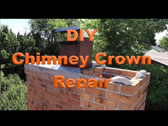 DIY Chimney Crown repair