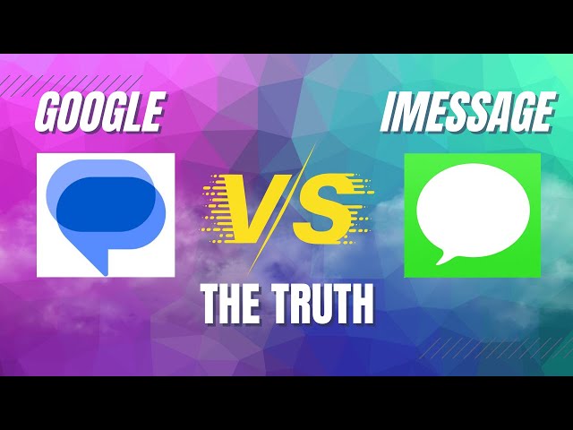 Google Messaging vs iMessage: THE TRUTH!