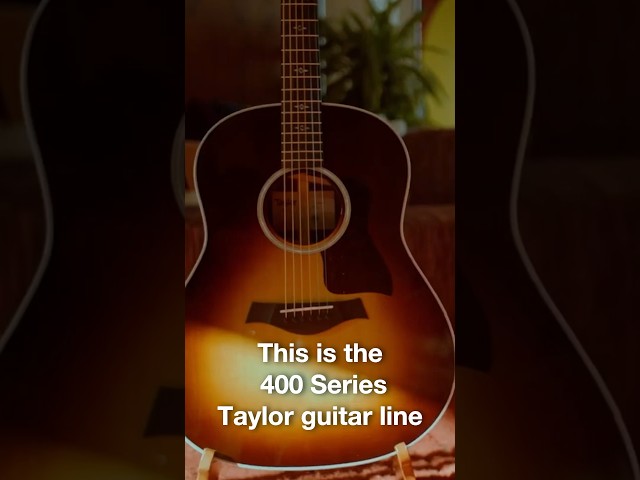 THIS IS the Taylor 400 series #guitar #taylorguitars