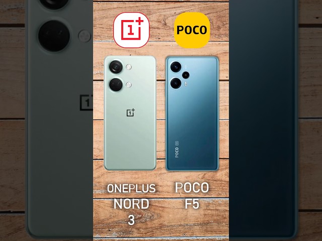 OnePlus Nord 3 vs Poco F5