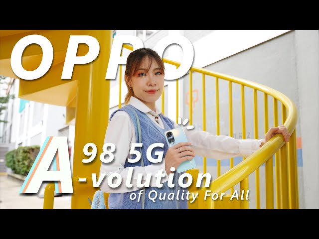 An Affordable and Reliable Smartphone for Everyone: OPPO A98 5G✨✨ | ft. Ellemonade