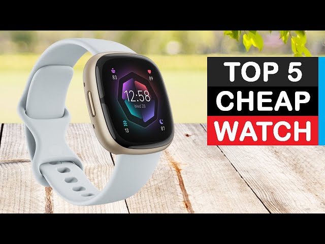 Top 5 Best Affordable Smartwatches (2024)