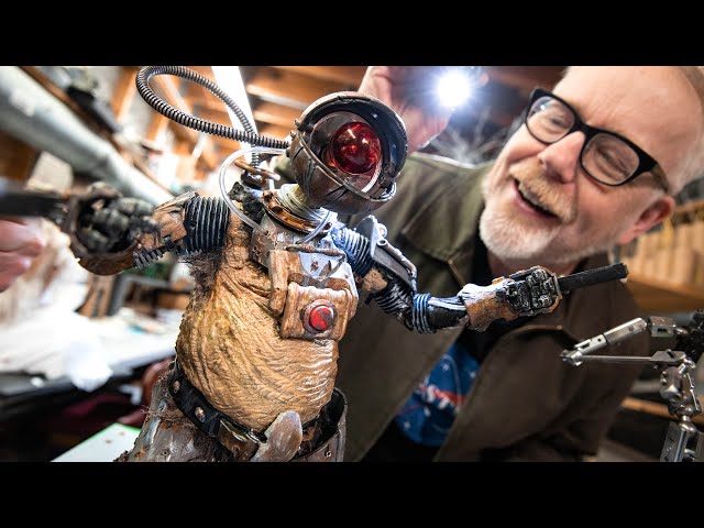 Adam Savage Learns How Modern Stop-Motion Puppets Are Made
