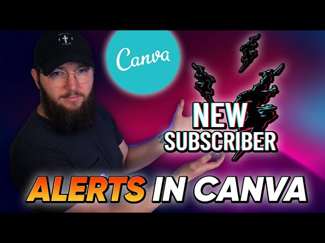 Free Custom Twitch Alerts in Canva