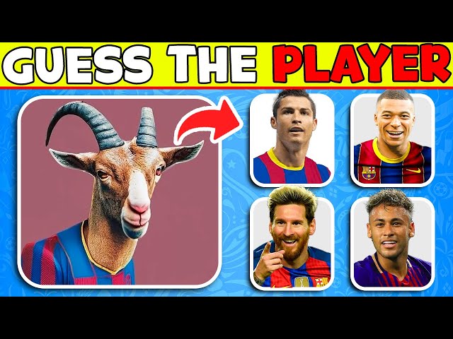 Guess the GOAT?🕺Guess Barcelona Player by his Dance & Song & Celebration?⚽ Ronaldo, Messi, Mbappe