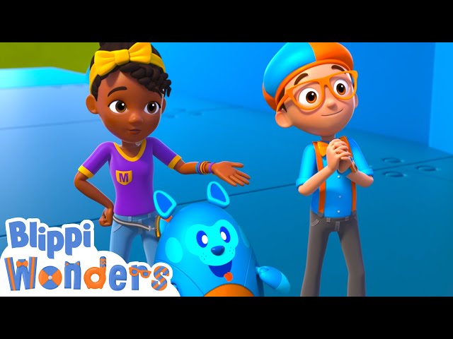 Broken BlippiMobile - Blippi Wonders | Kids Cartoons | Party Playtime!