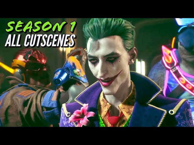 ALL CUTSCENES (4k) | Suicide Squad: Kill the Justice League Season 1 Full Game Movie