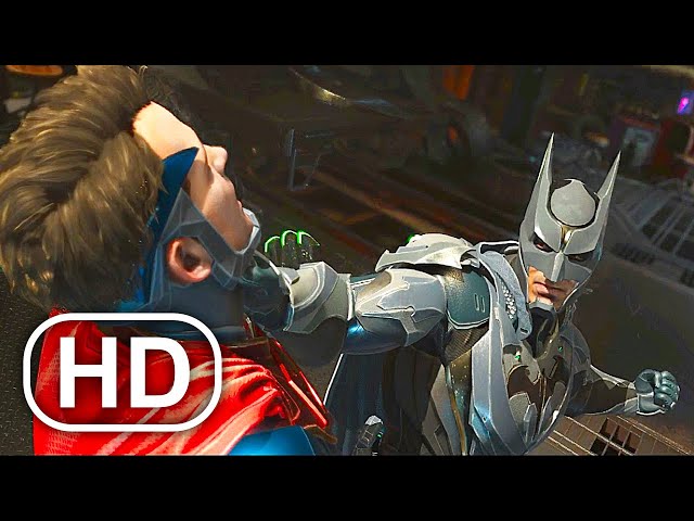 Batman Destroys Entire Justice League Scene 4K ULTRA HD